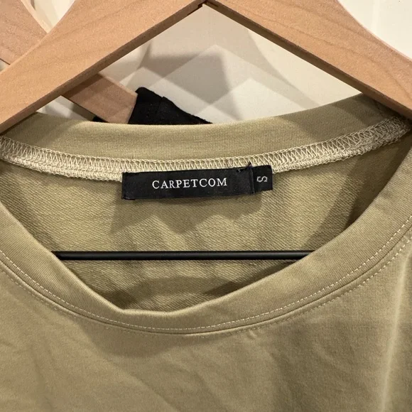 Set of Three Cropped T-Shirts - White, Black, Olive - Picture 3 of 3